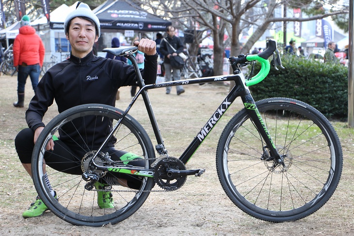 落合友樹さん(チームRueda)のエディメルクス eeklo70