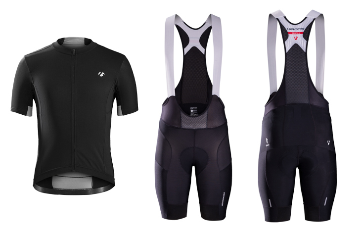 ボントレガー Velocis Jersey、Bib Short(Black)