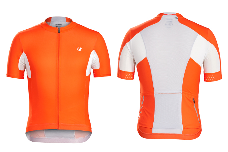 ボントレガー Velocis Jersey、Bib Short(Tomato Orange)