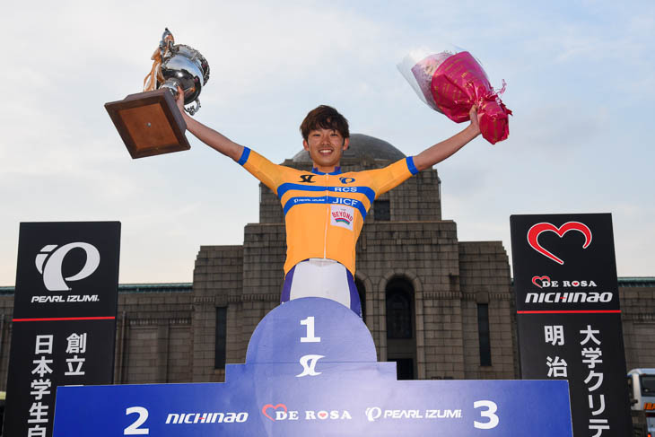 RCS総合優勝の野本空(明治大学)