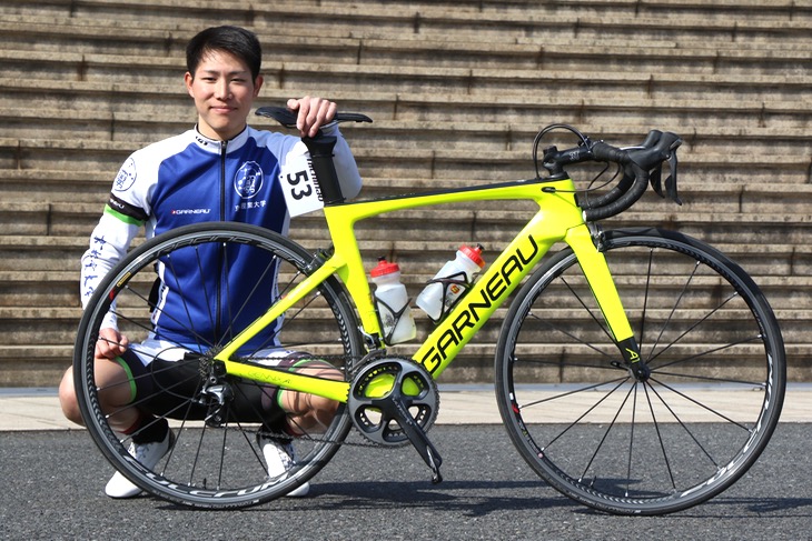 安田京介(京都産業大学3年)ガノー GENNIX A1