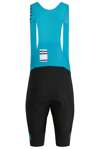 Rapha Pro Team Bib Shorts II背面（ブラック/ダークテール）