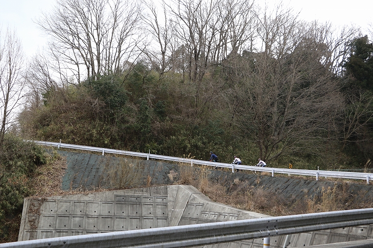 いくつもの登りが現れる