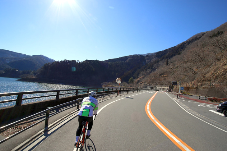 予定外の奥多摩湖橋巡りサイクリング。