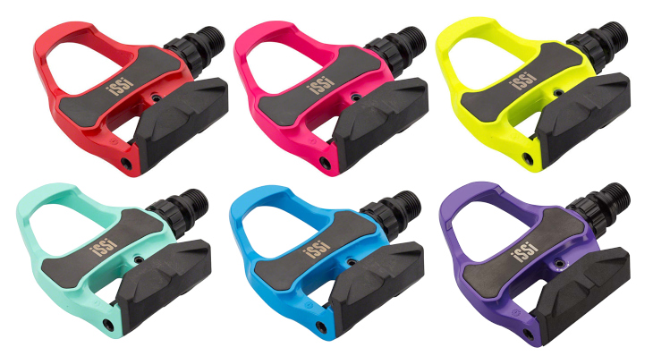 iSSi Road Pedal(Hi-Vis Yellow、Pink、Especially Red、Mint Gelato、Violet、Sky Blue)
