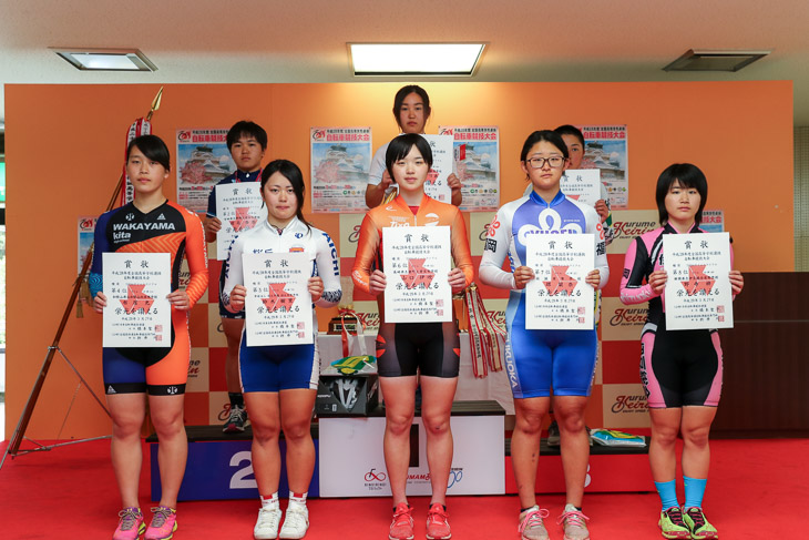 500mタイムトライアル 表彰