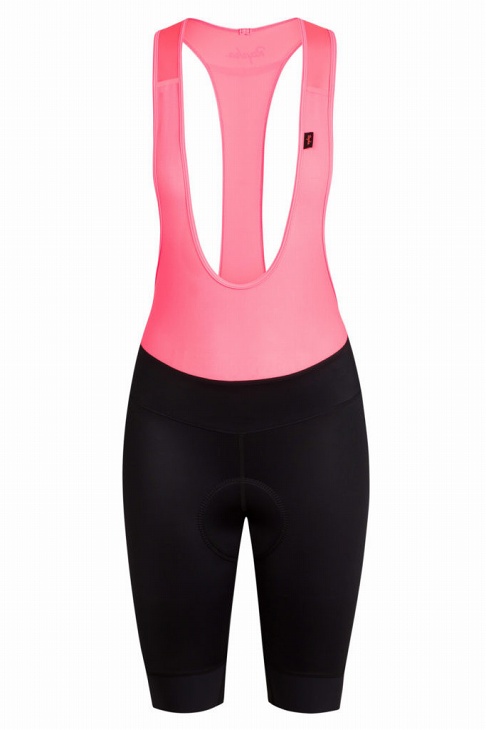 Rapha Souplesse Bib Shorts II（ブラックハイビズピンク）