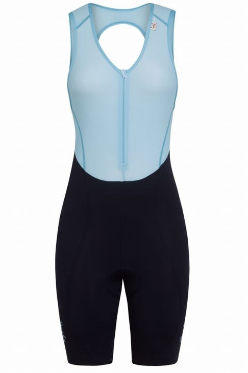 Rapha Women's Classic Bib Shorts（ネイビーライトブルー）