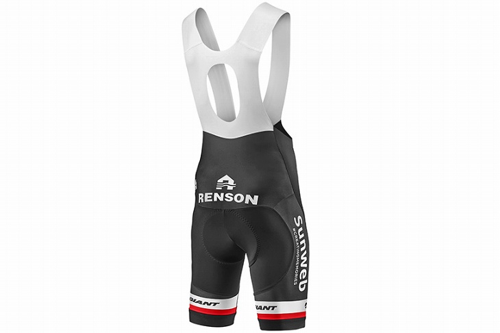 ジャイアント TEAM SUNWEB TIER 1 BIBSHORTS（背面）