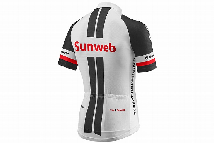 ジャイアント TEAM SUNWEB TIER 2 SS JERSEY（背面）