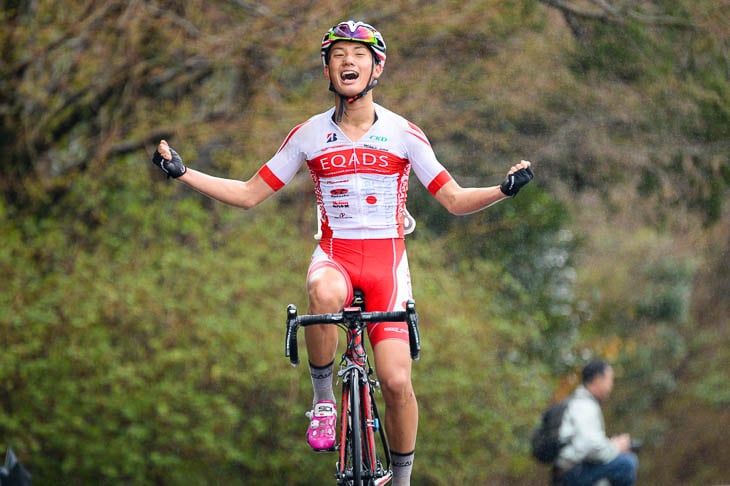 タイムトライアルでさえもノーマルバイクで勝利を重ねた津田悠義（写真はチャレンジロードA-Y優勝時）