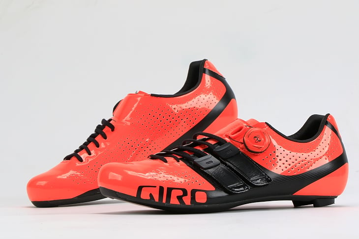 ジロ ロードビンディングシューズ『GIRO FACTOR TECHLACE』橙-