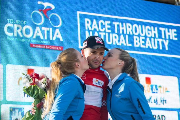 第2ステージ　クリスティアン・ドゥラセク（クロアチア、UAEチームエミレーツ）が総合首位に浮上