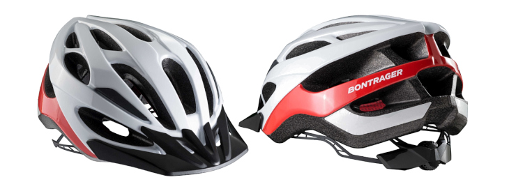 ボントレガー Solstice Asia Fit Helmet（White/Viper Red）