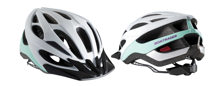 ボントレガー Solstice Asia Fit Helmet（White/Sprintmint、女性モデル）