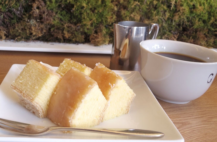 焼きたてふわふわのバームクーヘンをステキな空間でいただく