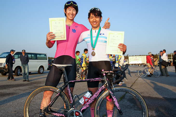 優勝した草場啓吾(日本大)はエヴァディオを使う