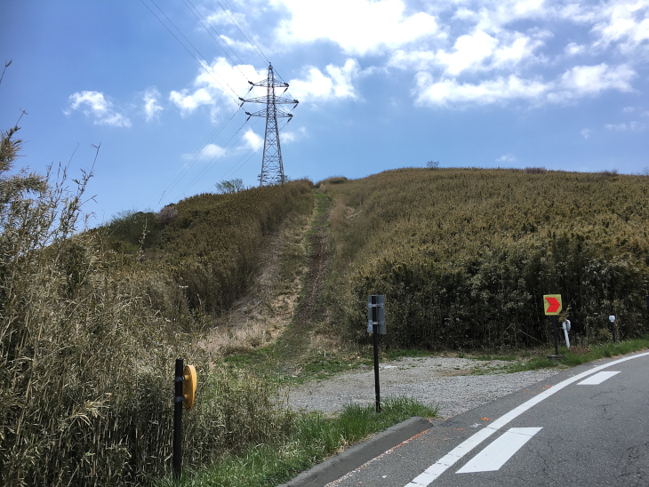 コースの脇道が気になる。ここ走れるのだろうか?