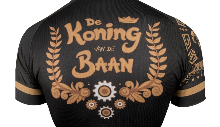 「De Koning Van De Baan(レース界のキング)」を入れ、ボーネンの偉大さを表した