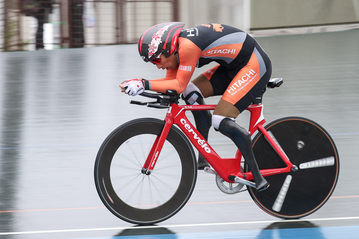 パラサイクリング3km個人パーシュート　1位　藤田征樹（日立建機）3分53秒885　係数タイム　同