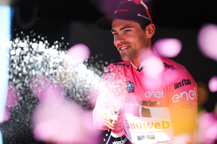 マリアローザを守ったトム・デュムラン(オランダ、サンウェブ)