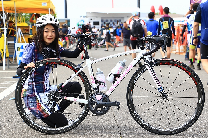 澁澤晃子さん(群馬自転車部)アンカー RL8