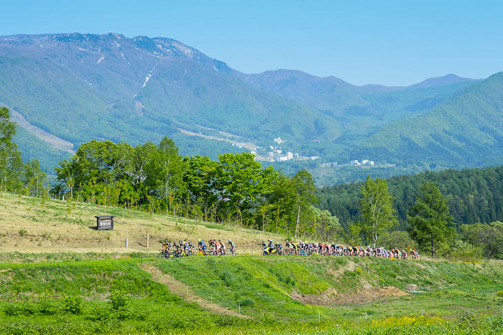 レースは長野北部の山間部にある木島平村のローラースキー場コースで行われる