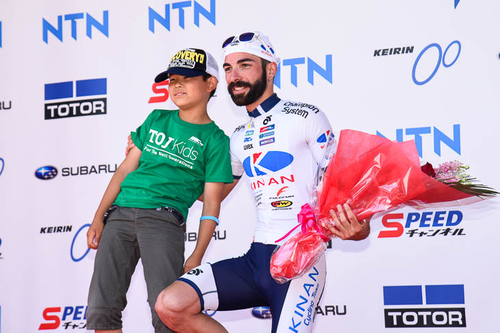 伊豆ステージ優勝 マルコス・ガルシア(キナンサイクリングチーム)