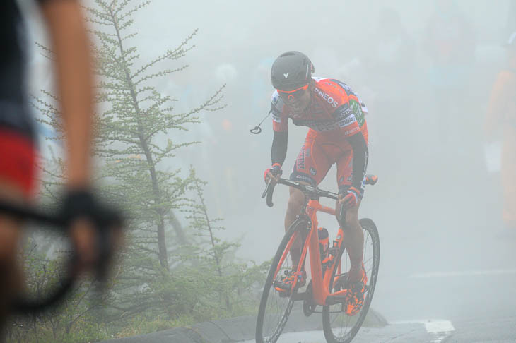 鬼門だったと言う富士山ステージのゴール