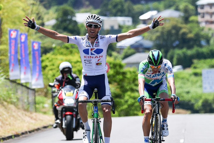 2017年ツール・ド・熊野第2ステージではトマ・ルバが優勝