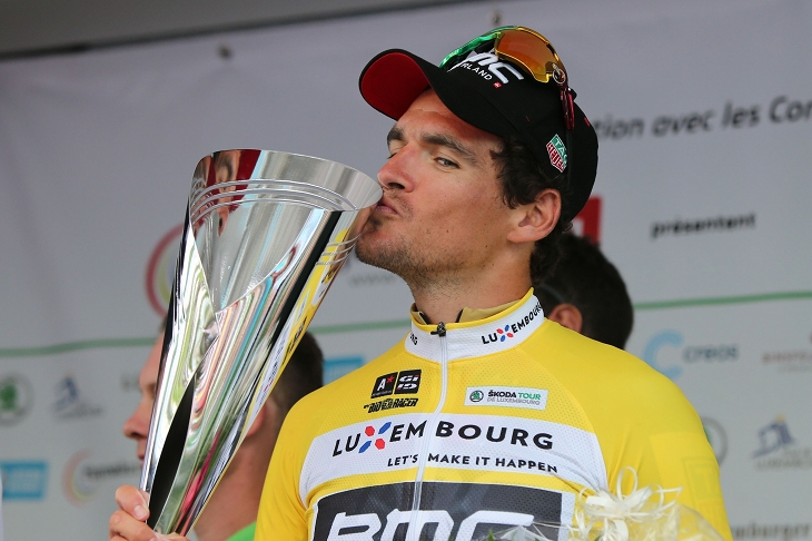 総合優勝を果たしたグレッグ・ヴァンアーヴェルマート（ベルギー、BMCレーシング）