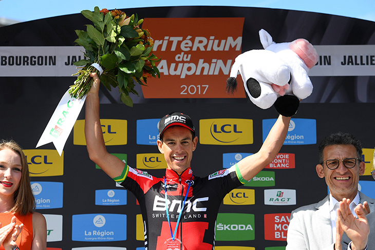 ステージ優勝と共に総合成績もジャンプアップしたリッチー・ポート(オーストラリア、BMCレーシング)