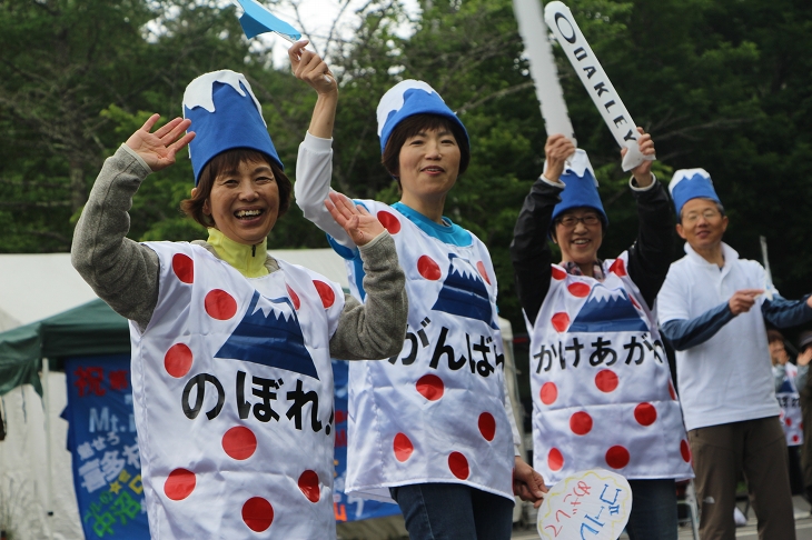 地元の方々の応援も熱がこもっていた