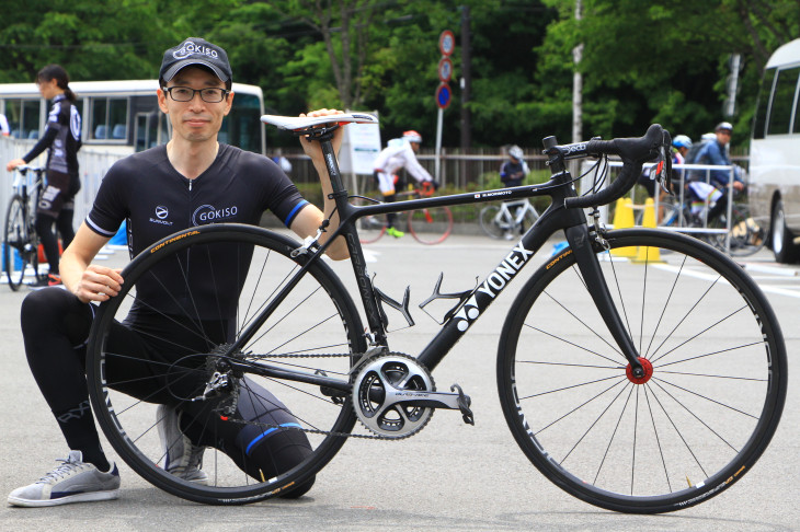 2位 森本誠さん (GOKISO) ヨネックス CARBONEX