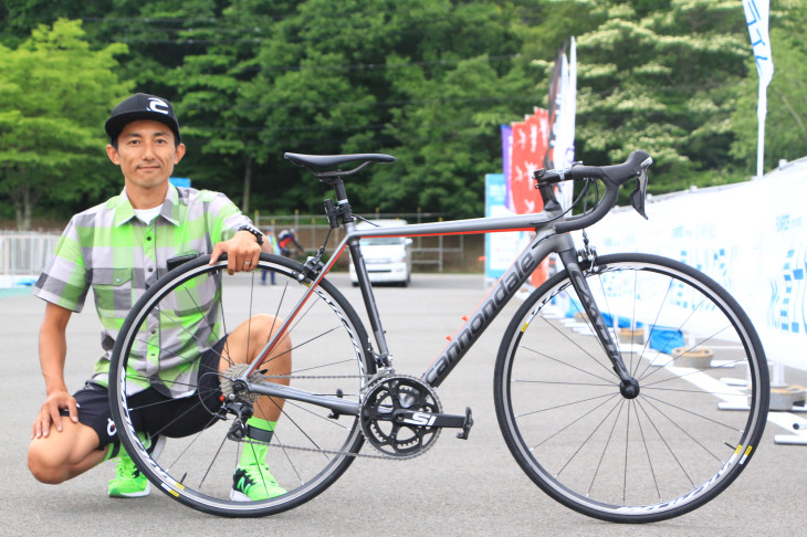 山本和弘さん(キャノンデールジャパン)キャノンデール CAAD12