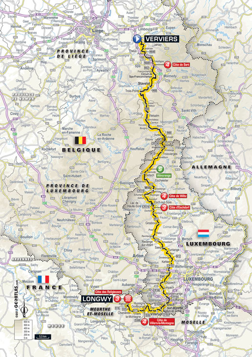ツール・ド・フランス2017第3ステージ