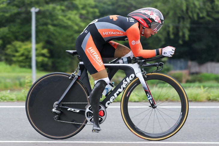 パラサイクリング 男子C1-5 1位 藤田征樹(日立建機株式会社)
