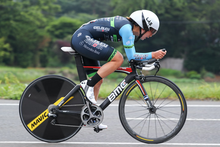 女子エリート 4位 上野みなみ(CIELBLEU鹿屋)