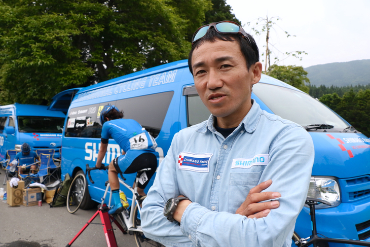「実力的にはまだまだですが、チームの成長を見ることができて良かった」野寺秀徳監督(シマノレーシング)