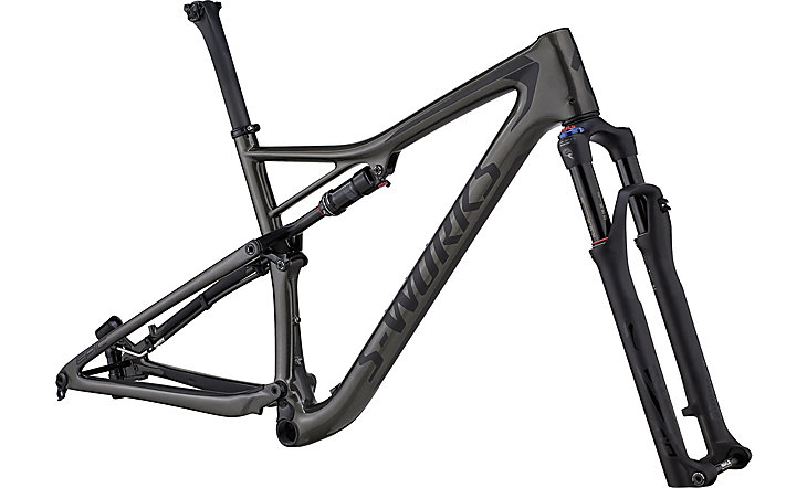 S-WORKS EPIC MEN CARBON 29 FRAMESET グロスサテンチャコールティントカーボン/ブラック