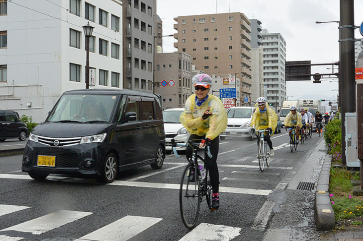 渋滞の松山市内