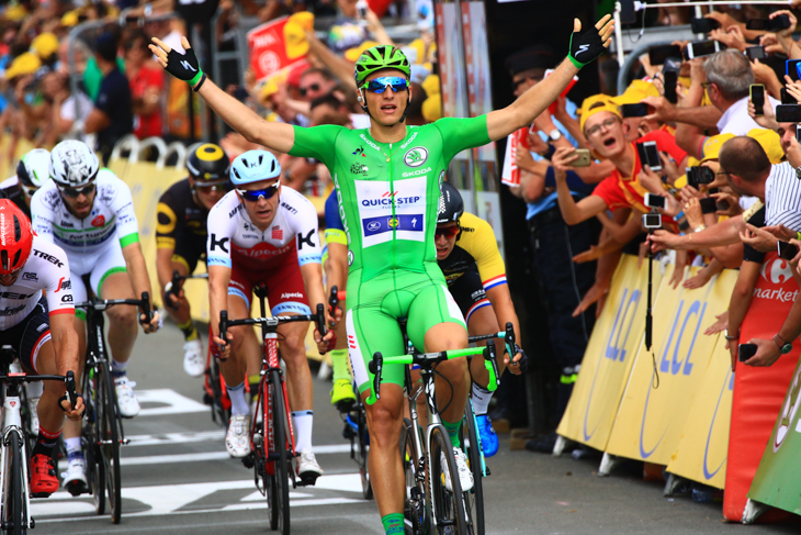 2017年ツール・ド・フランスでVenge ViAS Discとともにステージ5勝を挙げたマルセル・キッテル（ドイツ）