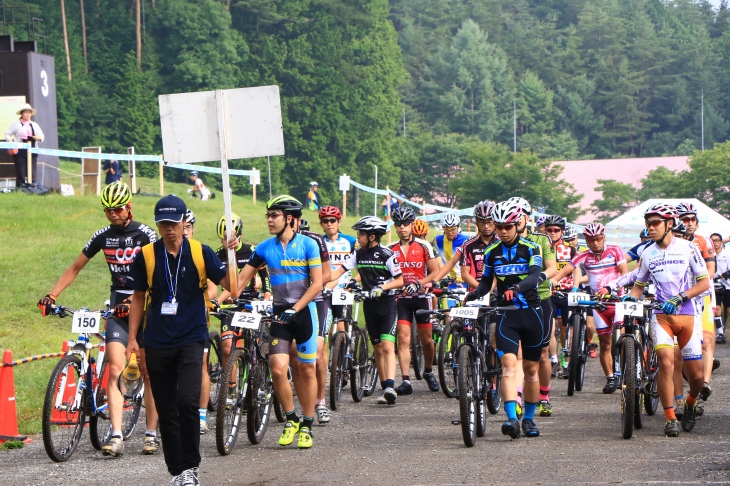 60分XCマラソンスタート列が