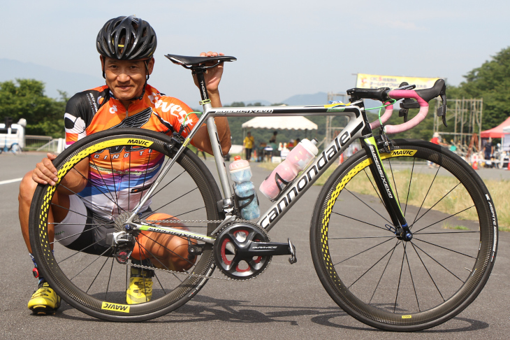 西谷雅史さん(チームオーベスト)キャノンデール SUPERSIX EVO Hi-Mod
