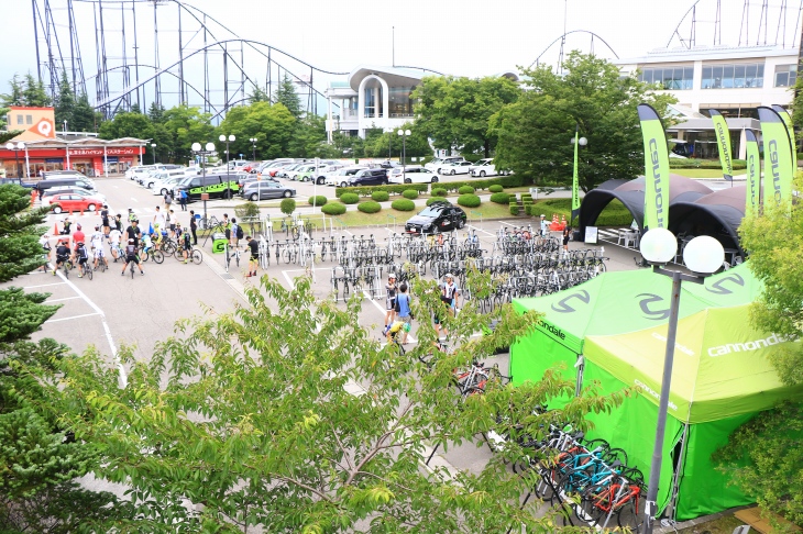 富士急ハイランドリゾートで行われたキャノンデール BIG WEEK