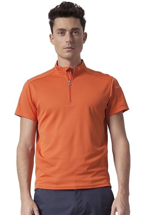 LINGE8 STOCKHOLM ZIP FRONT JERSEY（Orange)