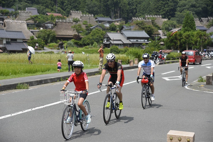 約1000人が参加した美山サイクルグリーンツアー