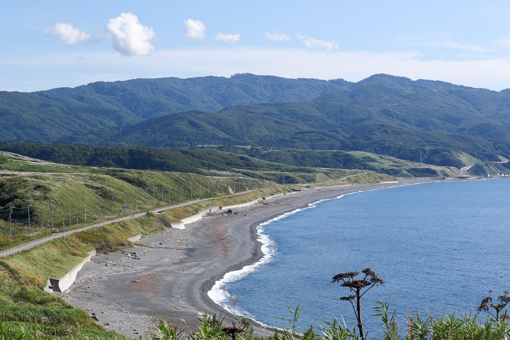 第2ステージ 上ノ国町の海岸線は風向き次第