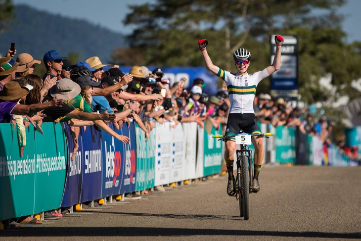 XCO男子ジュニア キャメロン・ライト(オーストラリア)が自国勝利