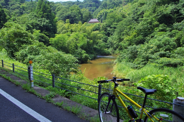 途中には小川があり、その水の透明度が高いのが嬉しい